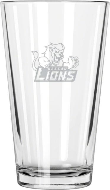 Nassau CC Libbey Pint Glass 16oz Primary  Engraved - ONLINE ONLY