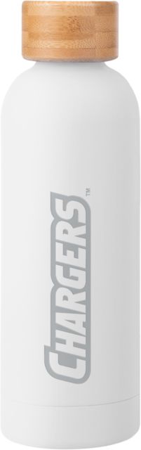 Cypress College Blair Stainless Bottle w/ Bamboo Lid 17 oz Cypress - Chargers Wordmark Engraved - ONLINE ONLY