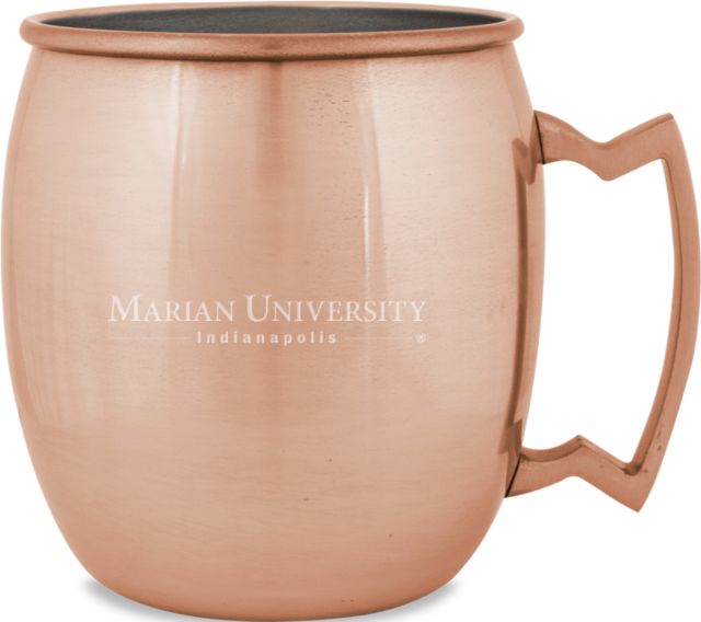 Marian Copper Mug 16oz Primary Mark  Engraved - ONLINE ONLY