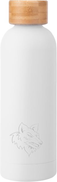 Chandler Gilbert Blair Stainless Bottle w/ Bamboo Lid 17 oz Coyote Head Engraved - ONLINE ONLY
