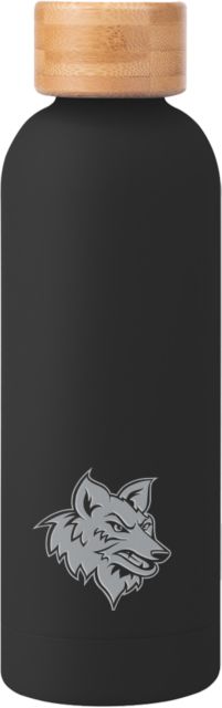 Chandler Gilbert Blair Stainless Bottle w/ Bamboo Lid 17 oz Coyote Head Engraved - ONLINE ONLY