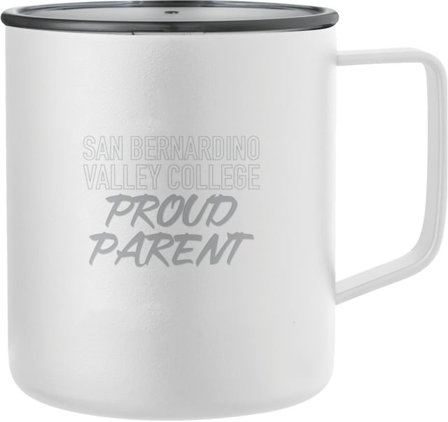 SBVC Rover Camp Vacuum Insulated Mug 14oz San Bernardino Valley College Proud Parent Engraved - ONLINE ONLY