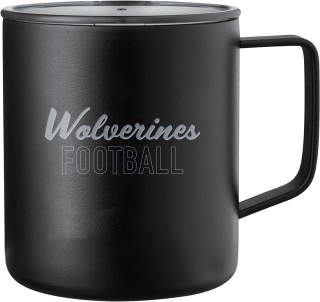 SBVC Rover Camp Vacuum Insulated Mug 14oz SBVC Wolverines Football Engraved - ONLINE ONLY