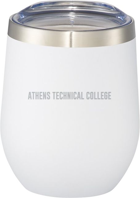 Athens Technical Corzo Vacuum Insulated Cup 12oz Athens Technical College Flat Mark Engraved - ONLINE ONLY