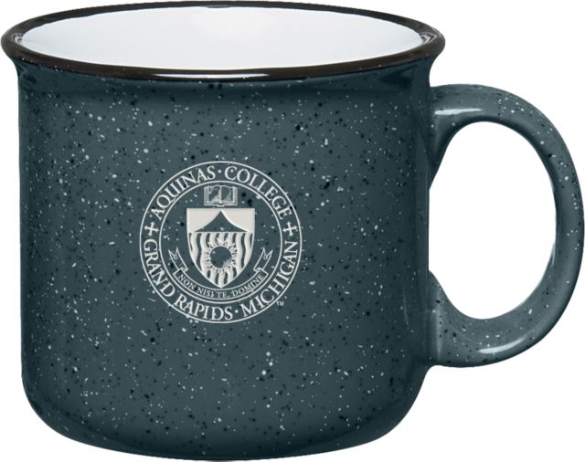 Aquinas College Campfire Mug 15 oz Seal Engraved - ONLINE ONLY