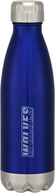 Western Connecticut Swig Stainless Bottle 16oz Athletic Wordmark Engraved - ONLINE ONLY