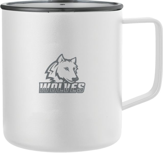 Western Connecticut Rover Camp Vacuum Insulated Mug 14oz Mascot Engraved - ONLINE ONLY
