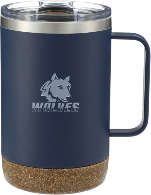 Western Connecticut Valhalla Vacuum Insulated Camp Mug 14oz Mascot Engraved - ONLINE ONLY