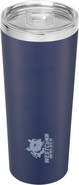 Western Connecticut Thor Vacuum Insulated Tumbler 22oz Westconn Wolves Athletic Mark Engraved - ONLINE ONLY