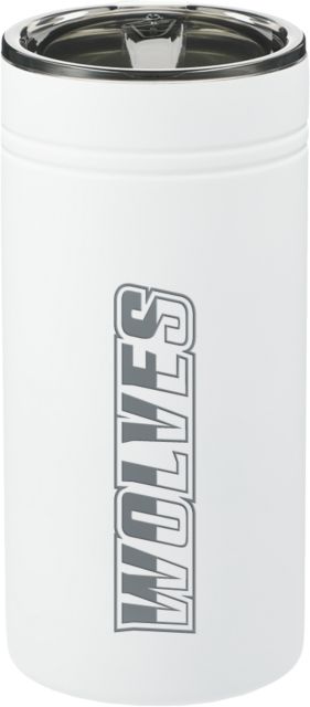 Western Connecticut Sherpa Vacuum Tumbler & Insulator 12oz Athletic Wordmark Engraved - ONLINE ONLY