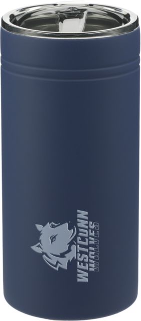 Western Connecticut Sherpa Vacuum Tumbler & Insulator 11oz Westconn Wolves Athletic Mark Engraved - ONLINE ONLY
