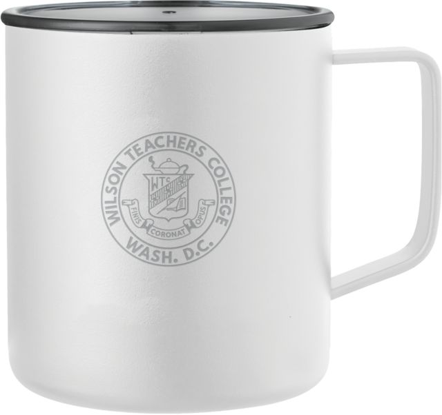 District of Columbia Rover Camp Vacuum Insulated Mug 14oz Wilson Teachers College Crest Engraved - ONLINE ONLY