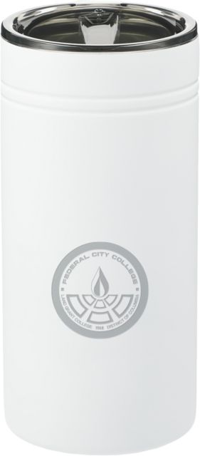District of Columbia Sherpa Vacuum Tumbler and Insulator 12oz Federal City College Crest Engraved - ONLINE ONLY