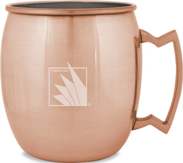 Florida Poly Univ Copper Mug 16oz Florida Poly - 1 Color Engraved - ONLINE ONLY