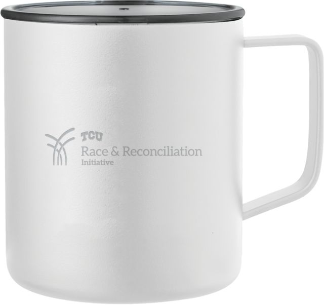 TCU Rover Camp Vacuum Insulated Mug 14oz Race and Reconciliation Initiative Engraved- ONLINE ONLY