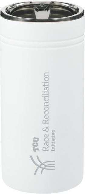TCU Sherpa Vacuum Tumbler & Insulator 12oz Race and Reconciliation Initiative Engraved- ONLINE ONLY
