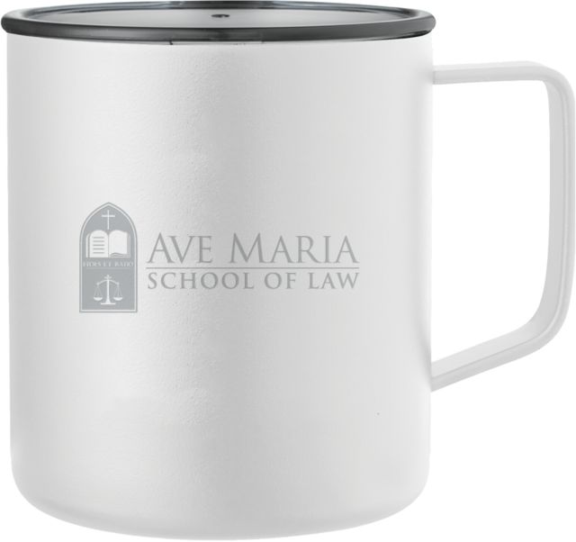 Ave Maria Law Rover Camp Vacuum Insulated Mug 14oz Ave Maria School of Law Logo Flat Engraved - ONLINE ONLY
