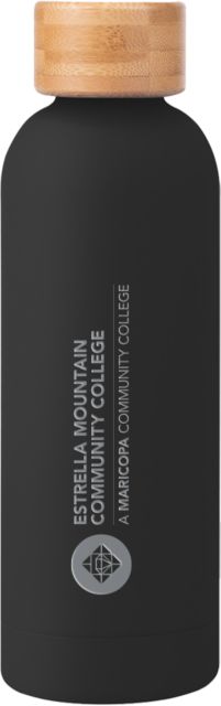 Estrella Mountain Blair Stainless Bottle w/ Bamboo Lid 17 oz Primary Mark  Engraved - ONLINE ONLY