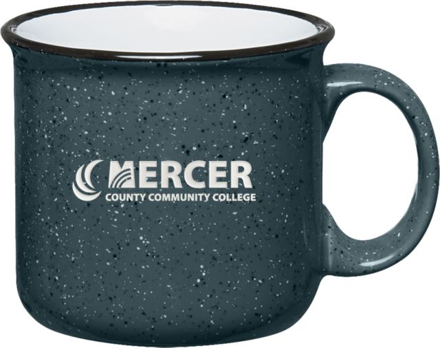 Mercer Campfire Mug 15 oz Mercer County Community College Engraved - ONLINE ONLY