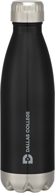 Dallas College Swig Stainless Bottle 16oz Flat Wordmark Engraved - ONLINE ONLY