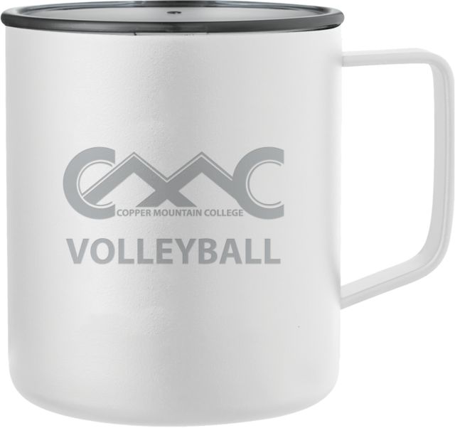 Copper Mountain Rover Camp Vacuum Insulated Mug 14oz Copper Mountain College Volleyball Engraved - ONLINE ONLY