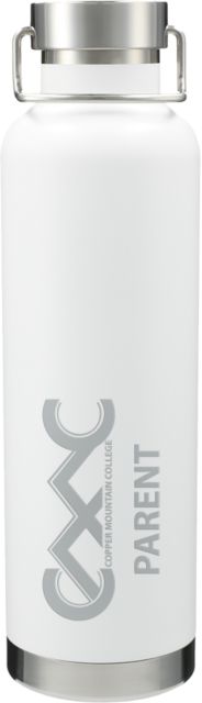 Copper Mountain Thor Copper Vacuum Insulated Bottle 32oz Copper Mountain College Parent Engraved - ONLINE ONLY