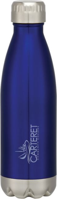 Carteret Swig Stainless Bottle 16oz Primary Mark Engraved - ONLINE ONLY