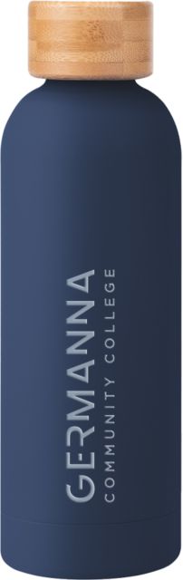 Germanna Blair Stainless Bottle w/ Bamboo Lid 17 oz Germanna Community College  Engraved - ONLINE ONLY