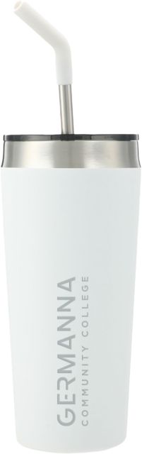 Germanna Faye Vacuum Tumbler w/ Stainless Straw 20 oz Germanna Community College  Engraved - ONLINE ONLY
