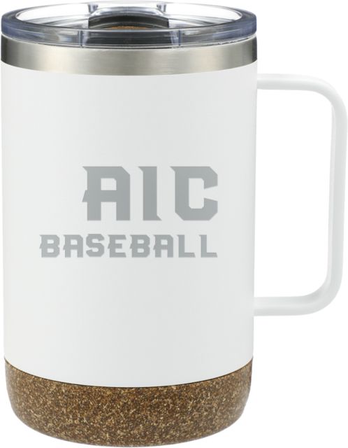 American International Valhalla Vacuum Insulated Camp Mug 14oz AIC Baseball Engraved - ONLINE ONLY