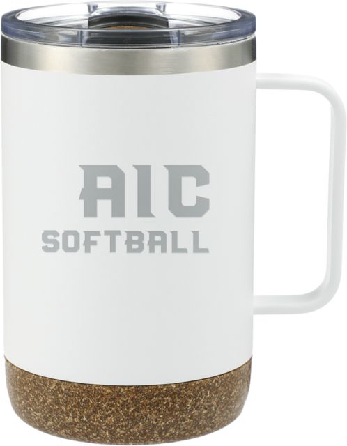 American International Valhalla Vacuum Insulated Camp Mug 14oz AIC Softball Engraved - ONLINE ONLY