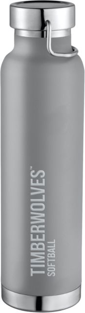 Northwood Thor Copper Vacuum Insulated Bottle 22oz Northwood University Timberwolves Softball Engraved - ONLINE ONLY