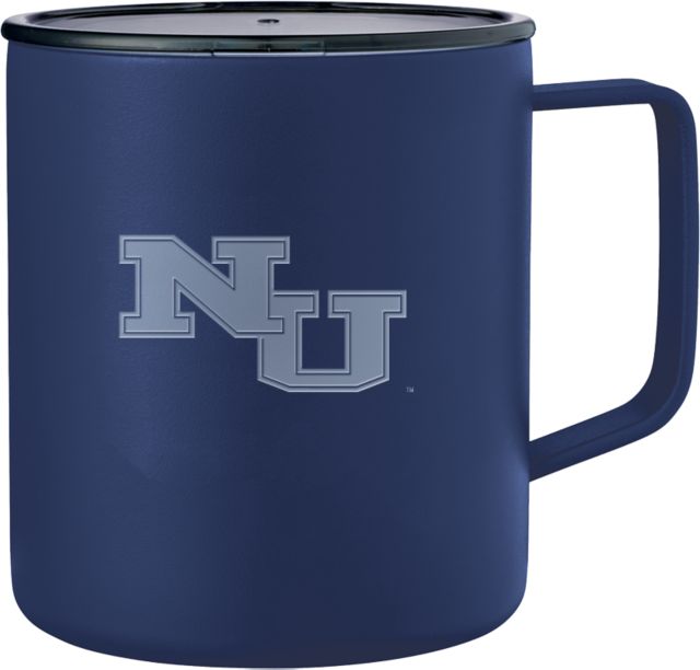 Northwood Rover Camp Vacuum Insulated Mug 14oz Northwood University NU Athletic Mark Reversed Engraved - ONLINE ONLY