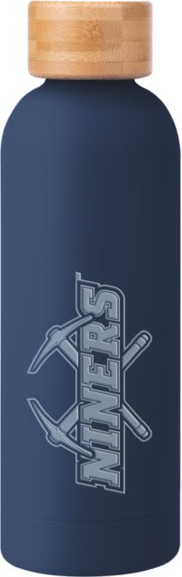 Yuba Blair Stainless Bottle w/ Bamboo Lid 17 oz Yuba College Niners Athletic Mark Engraved - ONLINE ONLY