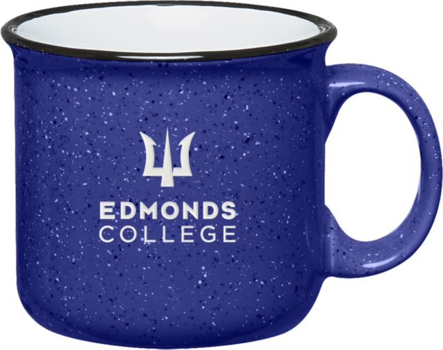 Edmonds College Campfire Mug 15 oz Edmonds College Wordmark Engraved - ONLINE ONLY