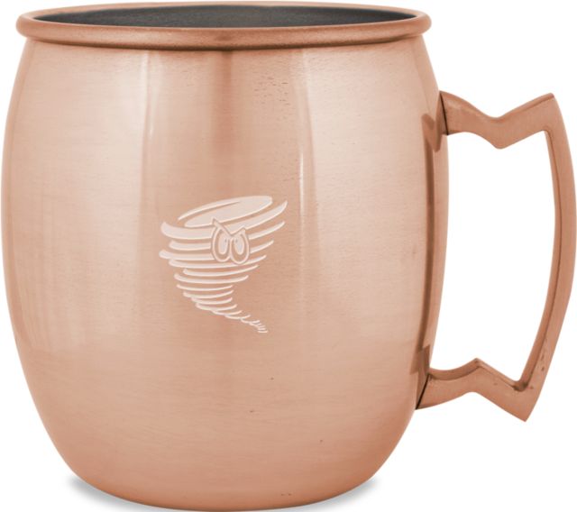 Centenary Univ Copper Mug 16oz Cyclone Athletic Logo Engraved - ONLINE ONLY