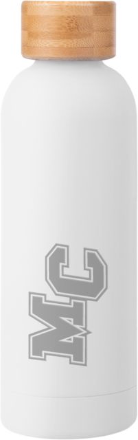 Morton College Blair Stainless Bottle w/ Bamboo Lid 17 oz Morton College MC Mark Engraved - ONLINE ONLY