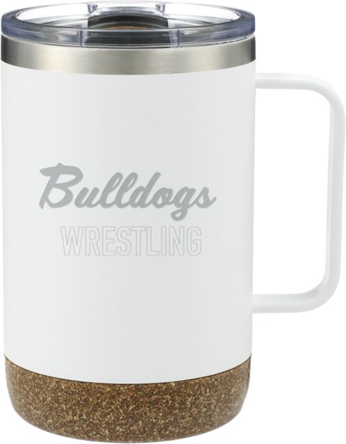 Bergen CC Valhalla Vacuum Insulated Camp Mug 14oz Bergen Bulldogs Wrestling Engraved - ONLINE ONLY