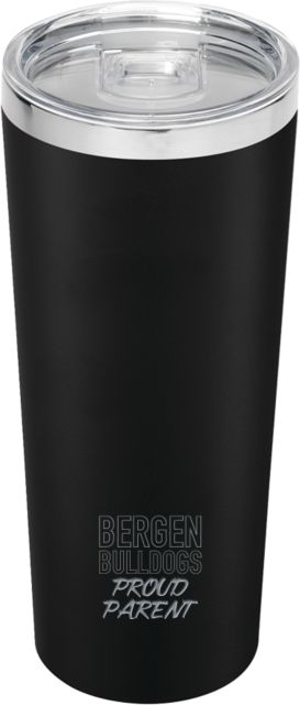 Bergen CC Thor Vacuum Insulated Tumbler 22oz Bergen Bulldogs Proud Parent Engraved - ONLINE ONLY