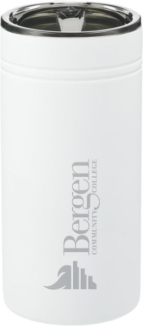 Bergen CC Sherpa Vacuum Tumbler & Insulator 12oz Bergen Community College Wordmark Engraved - ONLINE ONLY