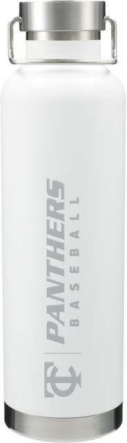 Tompkins Cortland Thor Copper Vacuum Insulated Bottle 32oz TC Panthers - Baseball Engraved - ONLINE ONLY