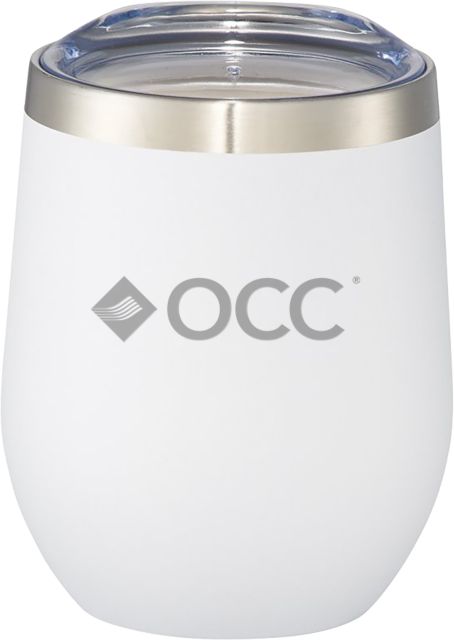 Oakland Comm College Corzo Vacuum Insulated Cup 12oz Primary OCC Engraved - ONLINE ONLY