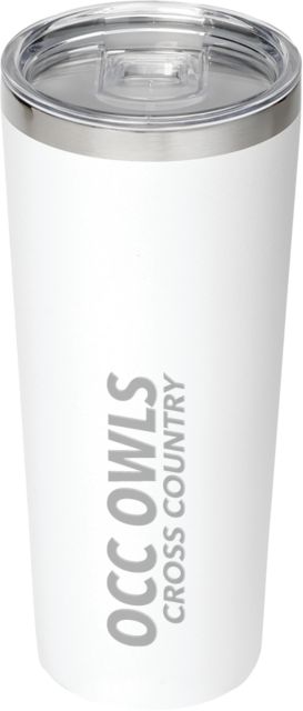 Oakland Comm College Thor Vacuum Insulated Tumbler 22oz OCC Owls - Cross Country Engraved - ONLINE ONLY