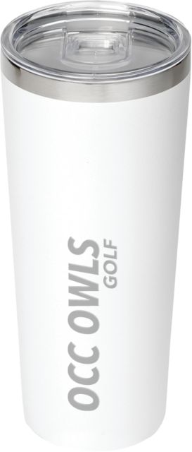 Oakland Comm College Thor Vacuum Insulated Tumbler 22oz OCC Owls - Golf Engraved - ONLINE ONLY
