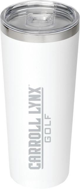 Carroll CC Thor Vacuum Insulated Tumbler 22oz Carroll Lynx - Golf Engraved - ONLINE ONLY