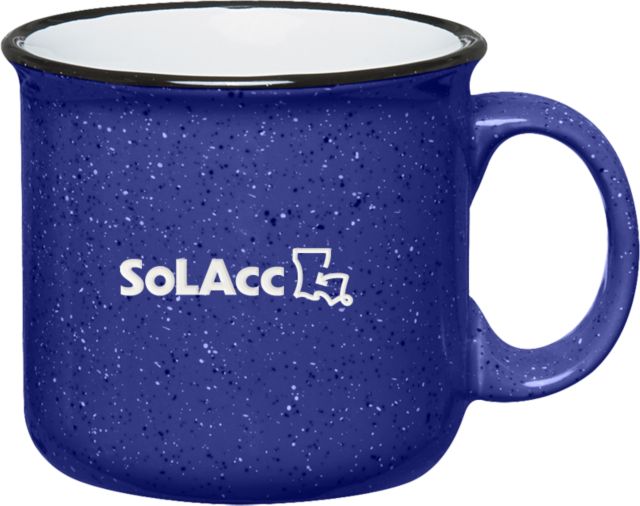 SoLAcc Campfire Mug 15 oz South Louisiana Community College Shorthand Engraved - ONLINE ONLY