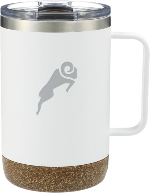 Cornell College Valhalla Vacuum Insulated Camp Mug 14oz Athletic Ram Engraved - ONLINE ONLY