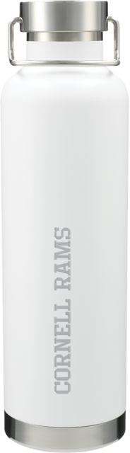 Cornell College Thor Copper Vacuum Insulated Bottle 32oz Cornell Rams Wordmark Stacked Engraved - ONLINE ONLY