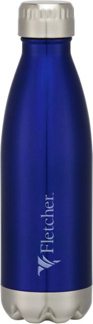 Fletcher Tech Swig Stainless Bottle 16oz Simplified Logo Engraved - ONLINE ONLY