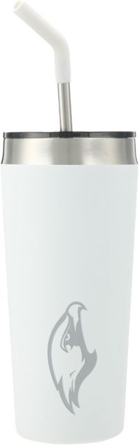 La Roche Faye Vacuum Tumbler w/ Stainless Straw 20 oz La Roche University Mascot Engraved - ONLINE ONLY